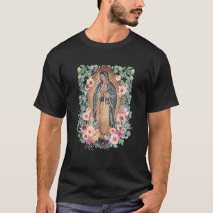 Virgin Mary Our Lady Virgen de Guadalupe Women's T-shirt
