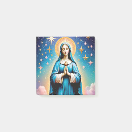Virgin Mary Post-it merkt op Post-it® Notes