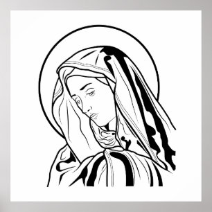 Virgin Mary Poster