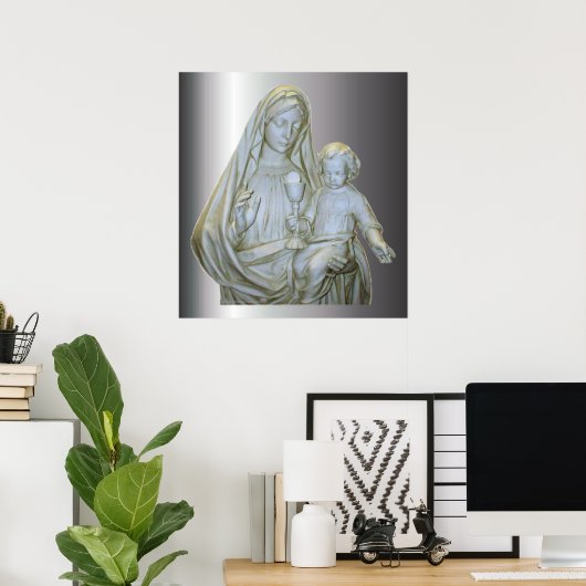 Virgin Mary Print (Thuiskantoor)
