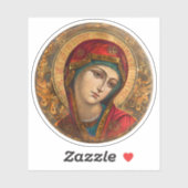 Virgin Mary Religious Christelijk Vinyl Sticker (Vel)