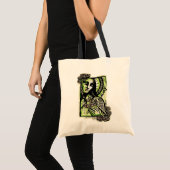 Virgin Mary Sacred Roos Tote Bag (Voorkant (product))