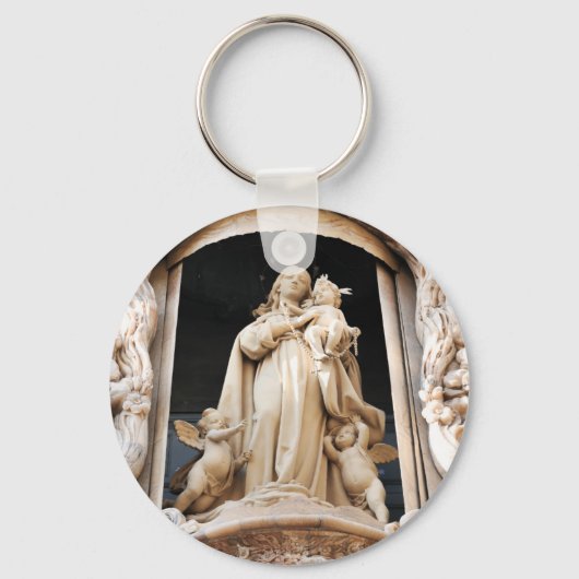 Virgin Mary Sleutelhanger (Voorkant)