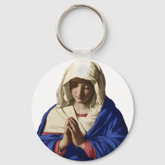 Virgin Mary Sleutelhanger (Voorkant)