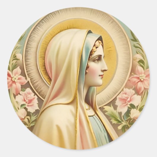 Virgin Mary Sticker (Voorkant)
