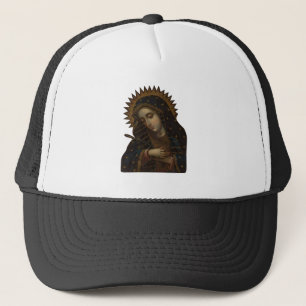 Virgin Mary trucker hoed Pet