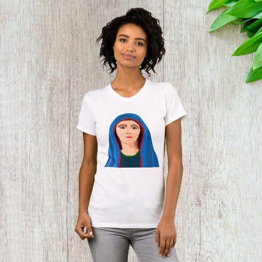 Virgin Mary Vrouwen T-shirt