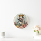 Virgin Mary Wall Clock Ronde Klok (Huis)