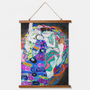 Virgin (meisjes), Gustav Klimt Hangend Wandkleed
