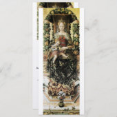 VIRGIN MET CHILD White Champagne Metallic Kaart (Voorkant / Achterkant)