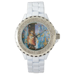 VIRGIN MET KIND - BEZORGDHEID VAN ANGELS HORLOGE
