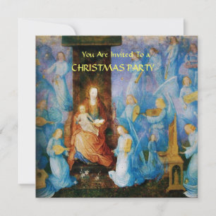 VIRGIN MET KIND - BEZORGDHEID VAN ANGELS Ice Metal Kaart