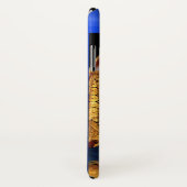 VIRGIN MET KIND EN ANGELS, blauw saffier Case-Mate iPhone Case (Achterkant / rechts)