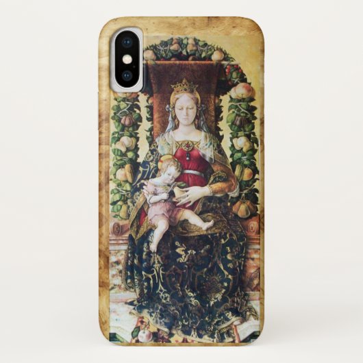 VIRGIN MET KIND, perkament Case-Mate iPhone Case (Achterkant)