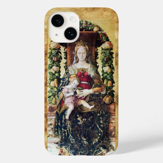 VIRGIN MET KIND, perkament Case-Mate iPhone Case (Achterkant)