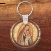 VIRGIN MET KIND SLEUTELHANGER (Voorkant)