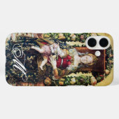 VIRGIN MET KINDERMonogram Case-Mate iPhone Case (Achterkant (horizontaal))