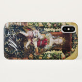 VIRGIN MET KINDERMonogram Case-Mate iPhone Case (Achterkant (horizontaal))