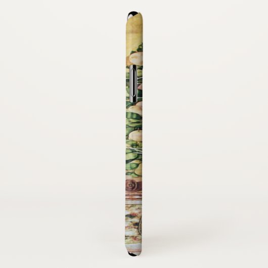 VIRGIN MET KINDERMonogram Case-Mate iPhone Case (Achterkant / rechts)