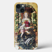 VIRGIN MET KINDERMonogram Case-Mate iPhone Case (Achterkant)