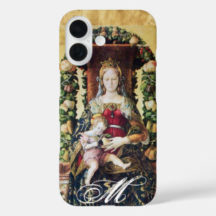 VIRGIN MET KINDERMonogram iPhone 16 Hoesje