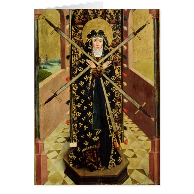 Virgin of Seven Sorrows uit de Dome Altar, 1499 (Voorkant)