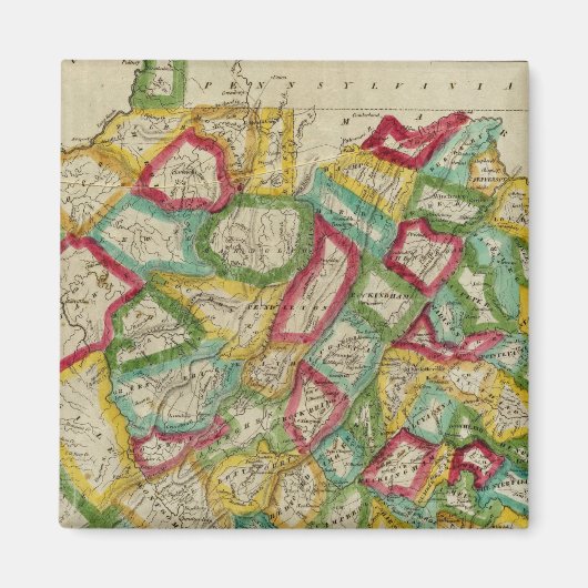 Virginia 3 magneet (Voorkant)