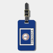 Virginia Bagagelabel (Voorkant verticaal)