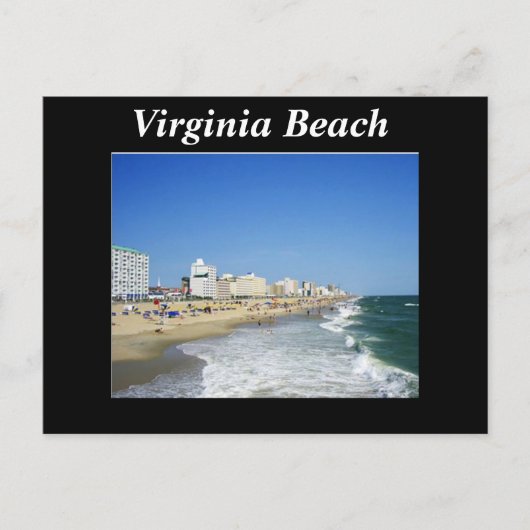 Virginia Beach briefkaart (Voorkant)