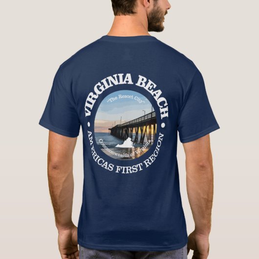 Virginia Beach (C) T-shirt (Achterkant)