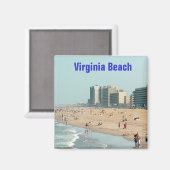 Virginia Beach magneet (Voorkant / Achterkant)