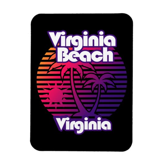 Virginia Beach Magneet (Verticaal)