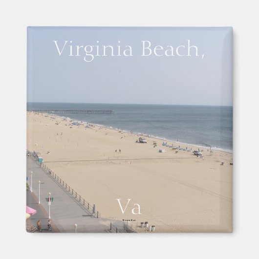 Virginia Beach Magneet (Voorkant)