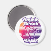 Virginia Beach Magneet (Voorkant / Achterkant)
