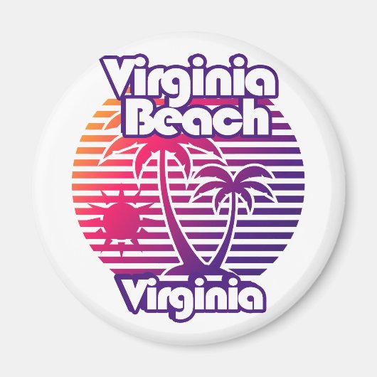 Virginia Beach Magneet (Voorkant)