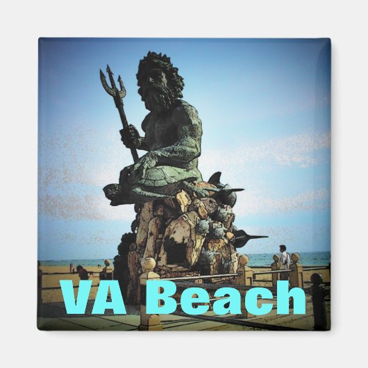 Virginia Beach Magnet (Devant)