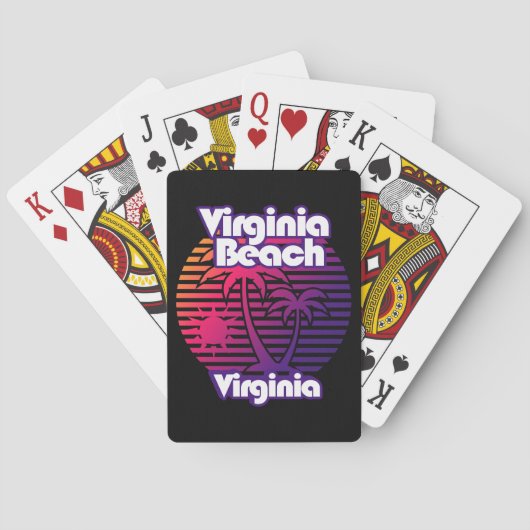 Virginia Beach Pokerkaarten (Achterkant)