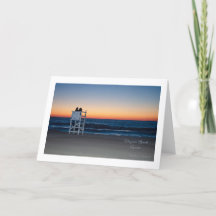 Virginia Beach Sunrise Note Kaarten