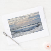 Virginia Beach Sunrise Rechthoekige Sticker (Envelop)