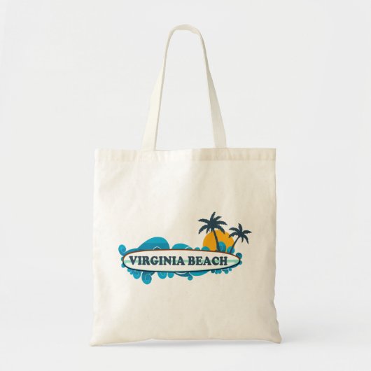 Virginia Beach. Tote Bag (Voorkant)