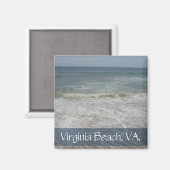 Virginia Beach, VA. #10 Magnet Magneet (Voorkant / Achterkant)