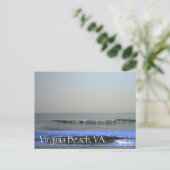 Virginia Beach, VA. #6 Briefkaart (Staand voorkant)
