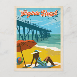 Virginia Beach, VA Briefkaart