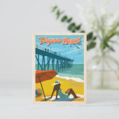 Virginia Beach, VA Briefkaart (Staand voorkant)