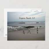 Virginia Beach, VA Briefkaart (Voorkant / Achterkant)