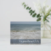 Virginia Beach, VA. Carte postale #10 (Debout devant)
