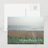 Virginia Beach, VA. Carte postale #12 (Devant / Derrière)