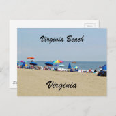 Virginia Beach, Virginia Briefkaart (Voorkant / Achterkant)