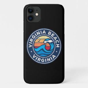 Virginia Beach Virginia VA  Nautical Waves iPhone 11 Hoesje