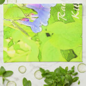  Virginia Blue Bells Flower Theedoek (Gevouwen)